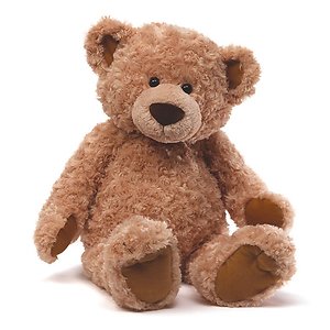 A message for your child. teddy bear